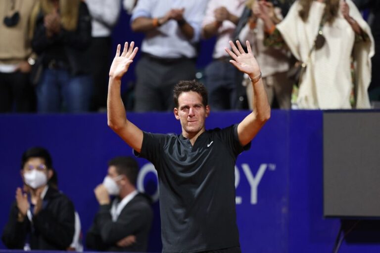 Juan Martín del Potro cayó ante Delbonis y se despidió del Tenis