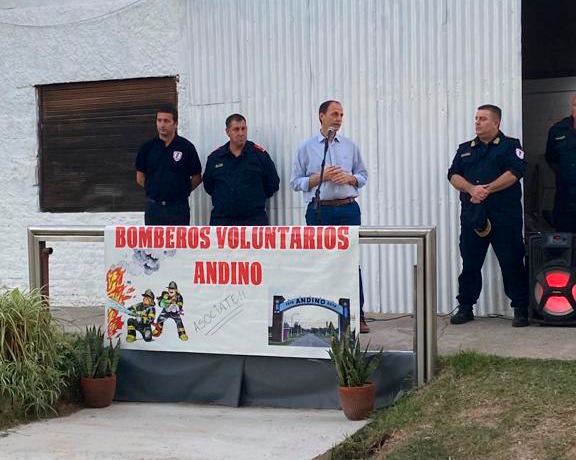 Andino tiene nuevo cuartel de Bomberos Voluntarios