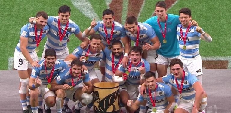 Histórico: Los Pumas 7’s salieron campeones en Vancouver