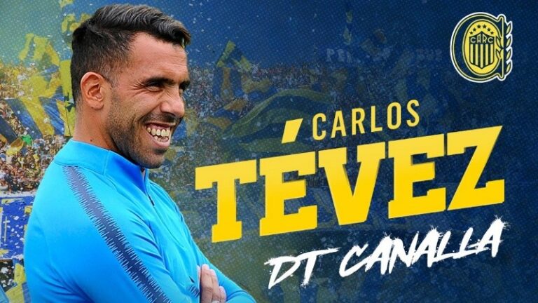 Central oficializó la llegada de Carlos Tévez como director técnico