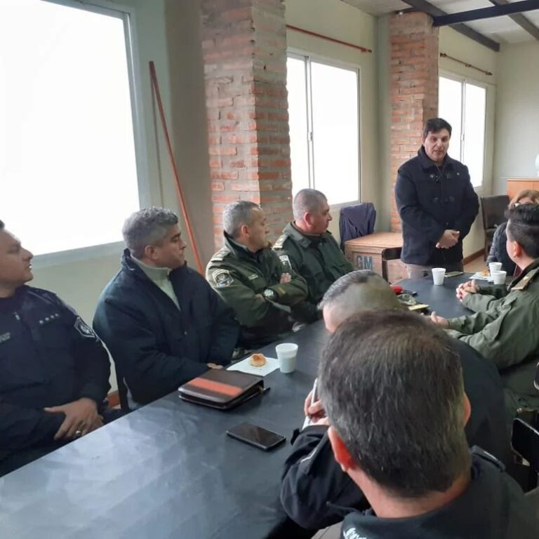 Se reunió el “Corredor seguro ruta 9”