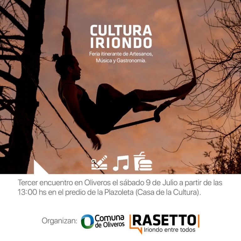 La tercera edición de “Cultura Iriondo” llega a Oliveros