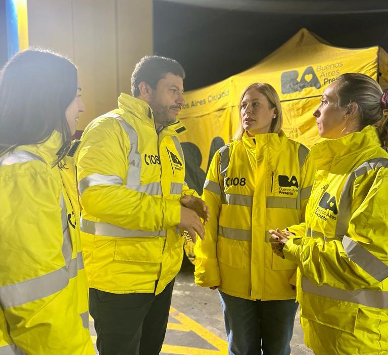 DirigentePRO Santa Fe participaron de un operativo del Gobierno de la Ciudad de Buenos Aires