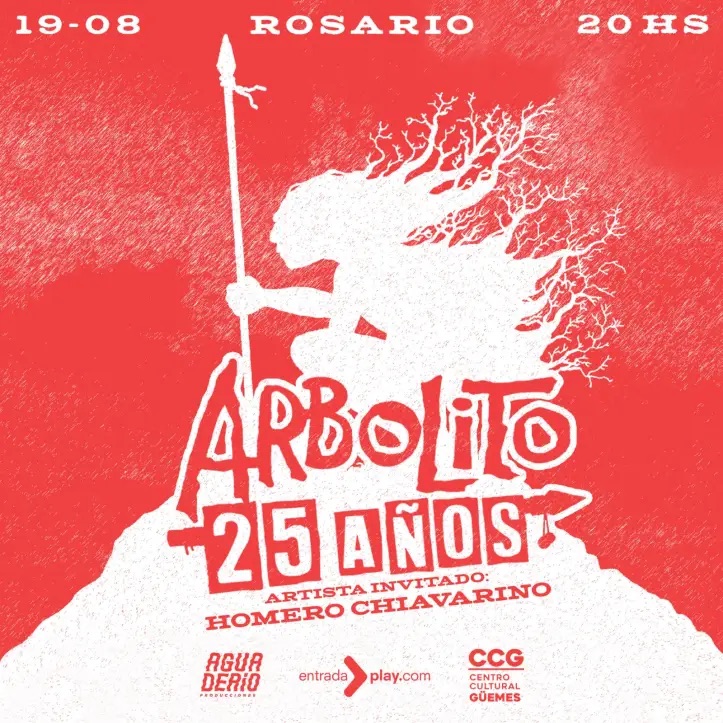 #Arbolito festeja sus 25 años en Rosario
