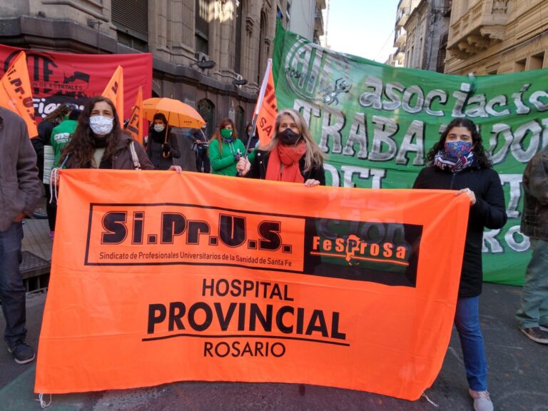 Médicos y profesionales de la salud paran este miércoles y jueves