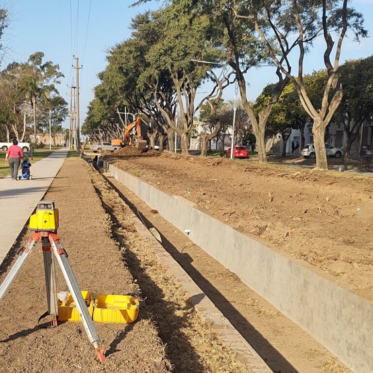 Continúa la renovación urbana en San Jerónimo Sud