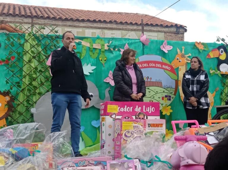 En Totoras se llevó a cabo la tradicional jornada por el “día de la niñez”