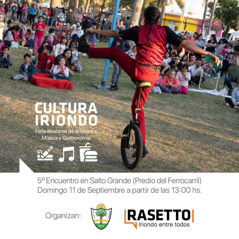 Llega a Salto Grande la feria ‘‘Cultura Iriondo’’
