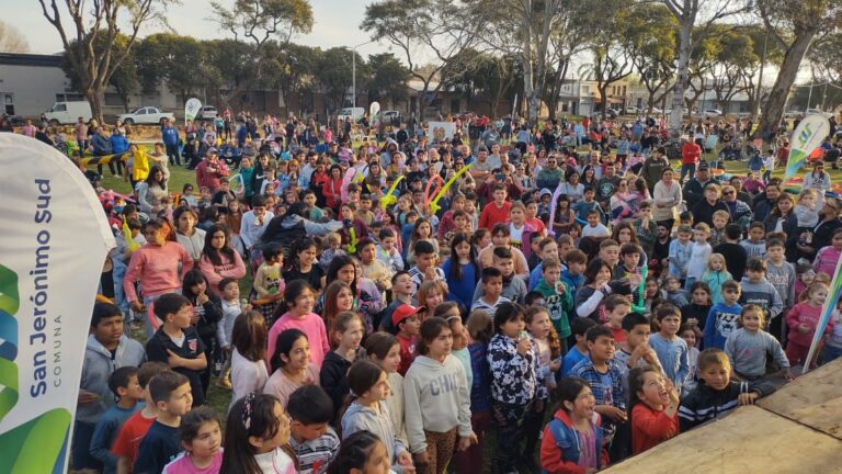 Festejo a lo grande del Día de las Infancias en San Jerónimo Sud