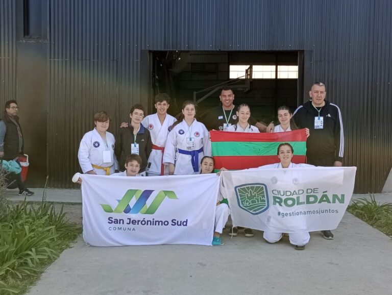 Al podio: karatecas de San Jeronimo Sud se hicieron sentir en el Mundial