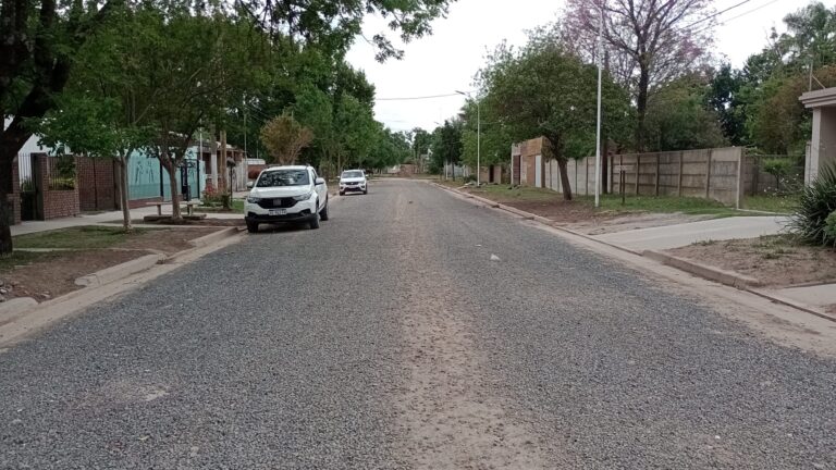 San Jerónimo Sud: continúa el plan de renovación de infraestructura urbana