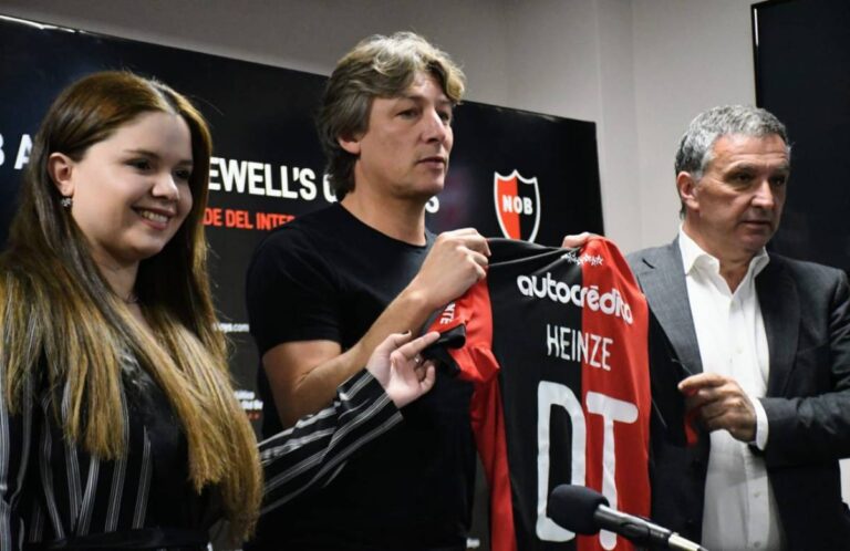 Heinze, nuevo técnico de Newell’s: “La decisión de estar acá es por lo que uno siente por el club”