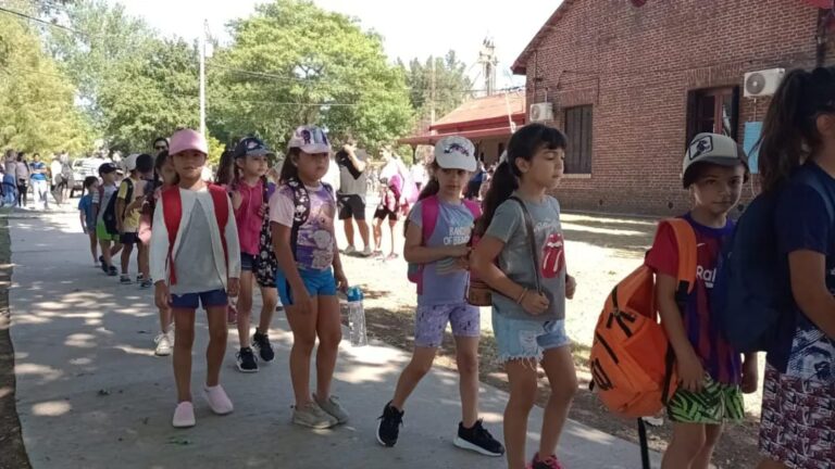 En San Jerónimo Sud volvió a ponerse en marcha la colonia de vacaciones
