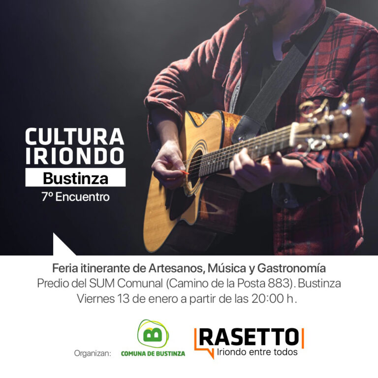 Cultura Iriondo desembarca esta noche en Bustinza