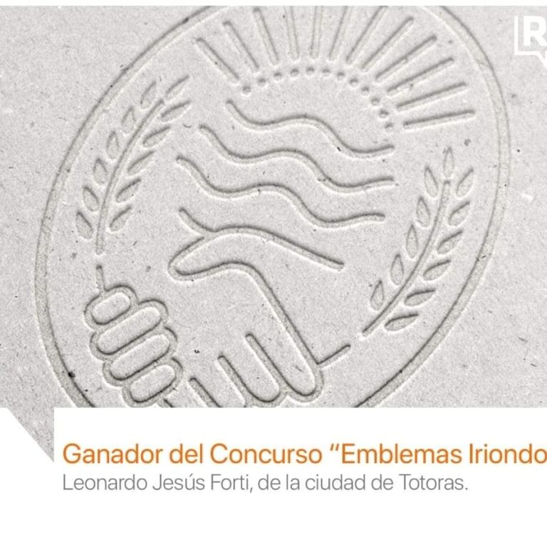 El departamento Iriondo tiene su propio emblema