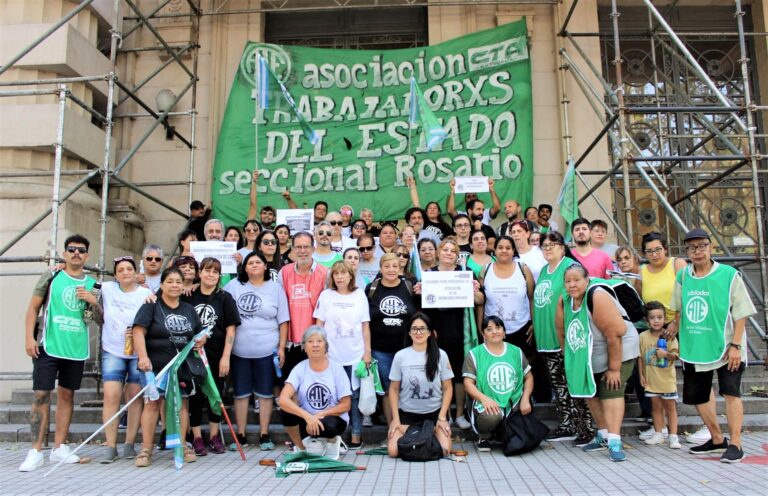 Por salarios y condiciones de trabajo, ATE Rosario concluye la segunda jornada de paro