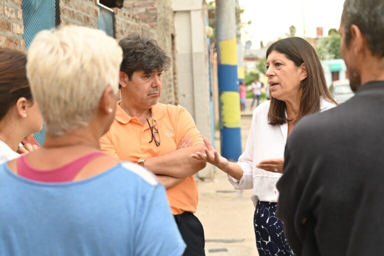 Clara García: “Vamos a terminar Cordón Ayacucho que el gobierno provincial  interrumpió”