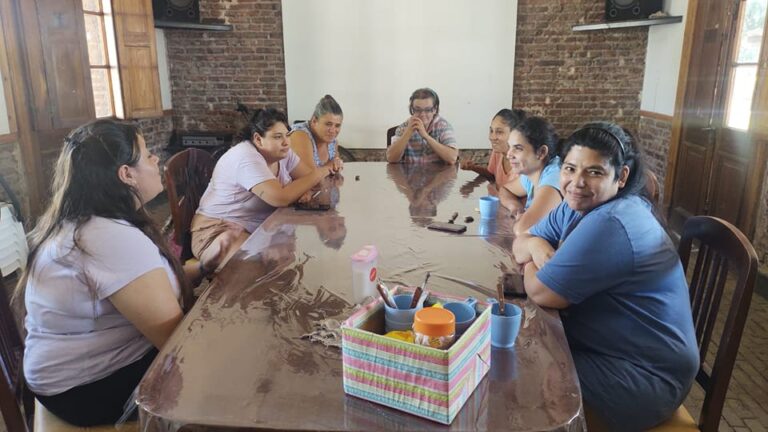 San Jerónimo Sud: comenzó el taller de inclusión