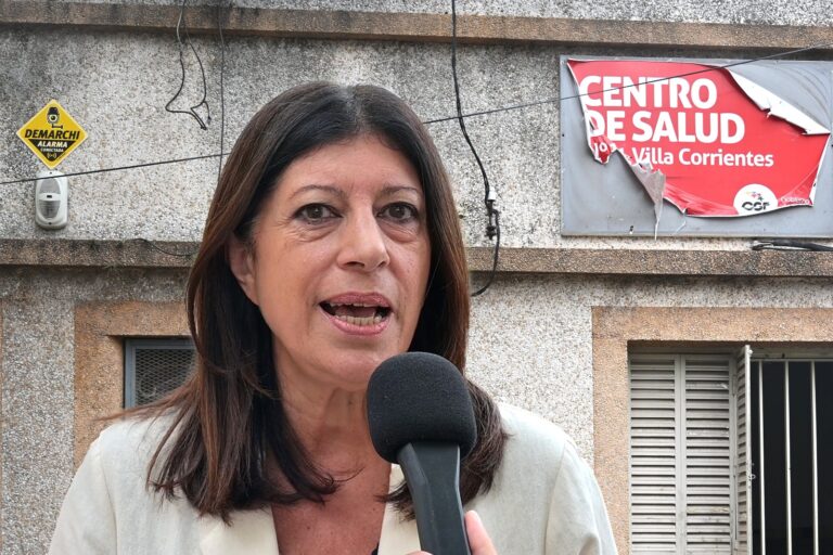 Clara García denunció abandono en centro de salud provinciales y reclamó inversión