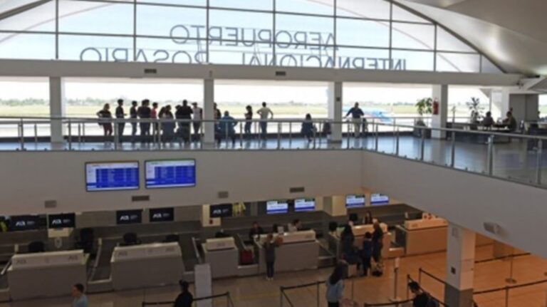 Afirman que se duplicó el movimiento de pasajeros en el Aeropuerto de Fisherton