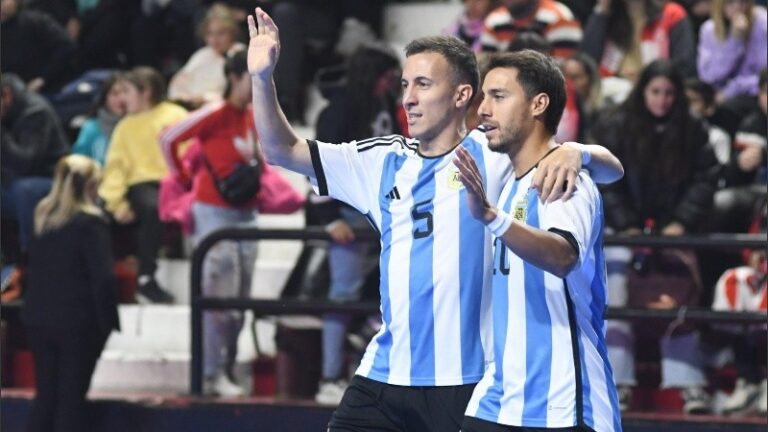 Argentina venció a Vietnam en un amistoso de selecciones de futsal en Rosario