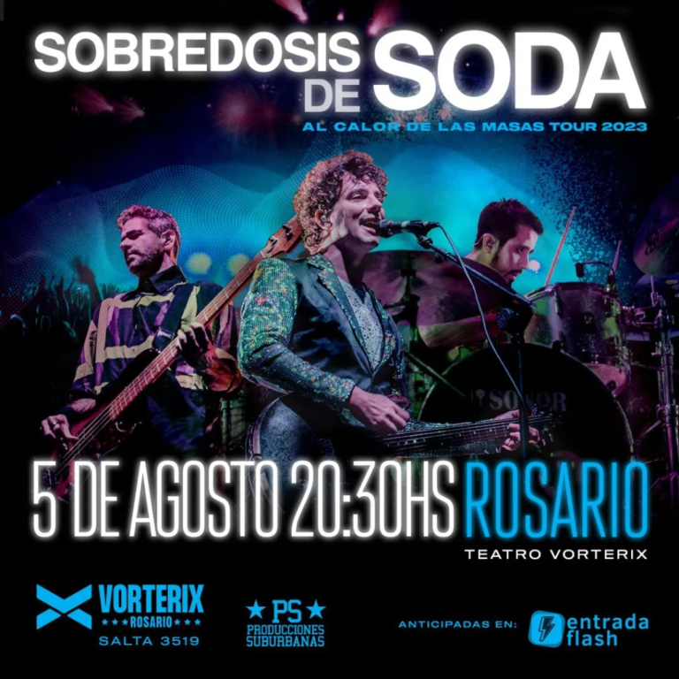 #SobredosisdeSoda en Rosario