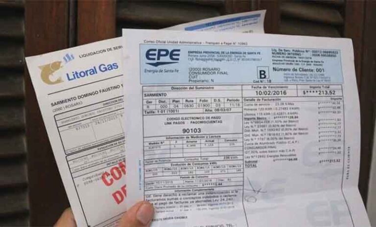 Los subsidios a los servicios cayeron un 17% en el primer semestre del año