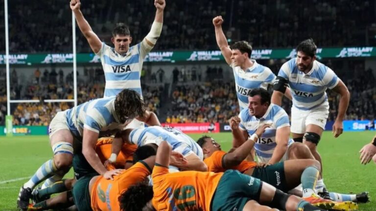 Con un try agónico, Los Pumas lograron un triunfo épico ante Australia