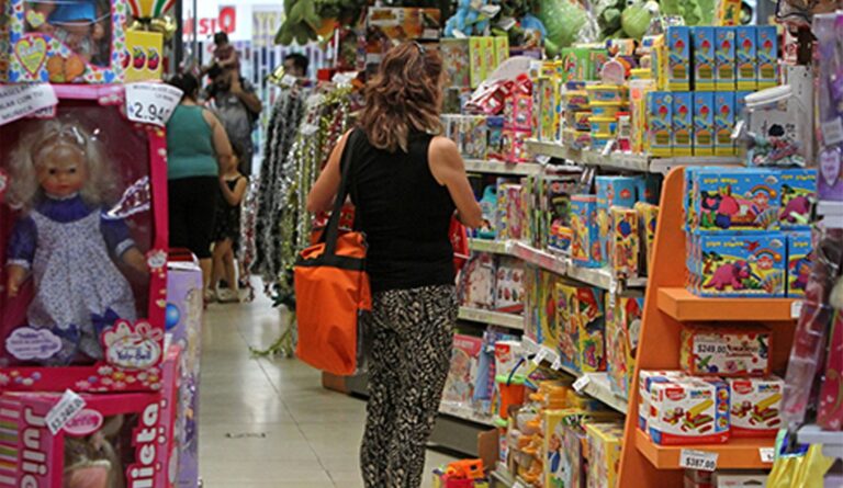 Las ventas por el Día de la Niñez prácticamente se mantuvieron con respecto al año pasado