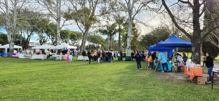 San Jerónimo Sud festejó el día de las infancias con feria de emprendedores y actividades recreativas