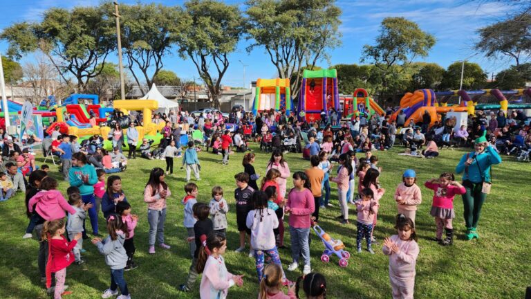 Más de 2000 personas festejaron el día de las infancias en San Jerónimo Sud