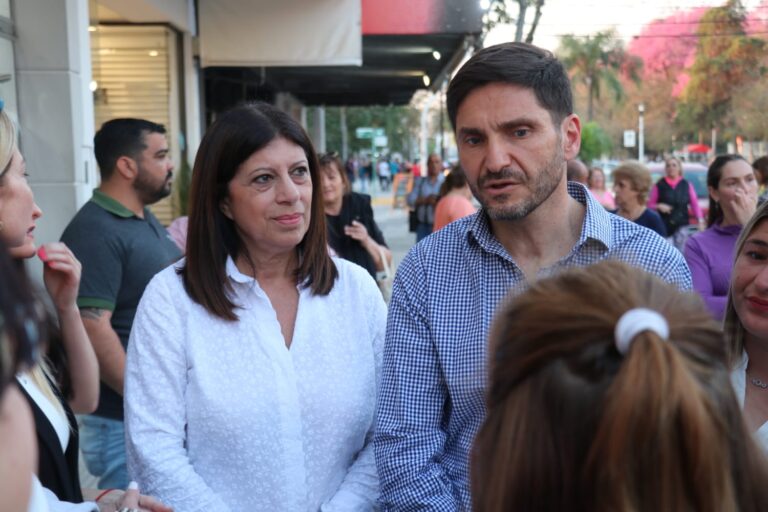 Maximiliano Pullaro y Clara García: “Vamos a dejar atrás la improvisación y el populismo de Perotti”