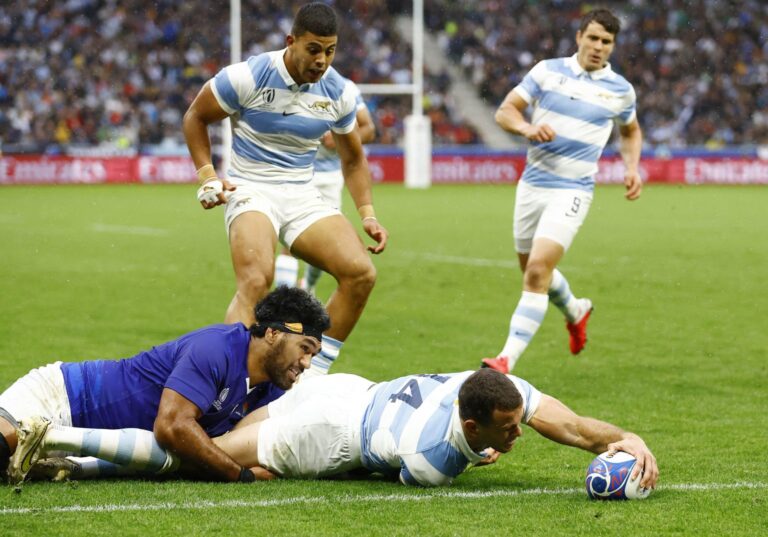 Mundial de Rugby: Los Pumas se recuperaron y ganaron su primer partido ante Samoa