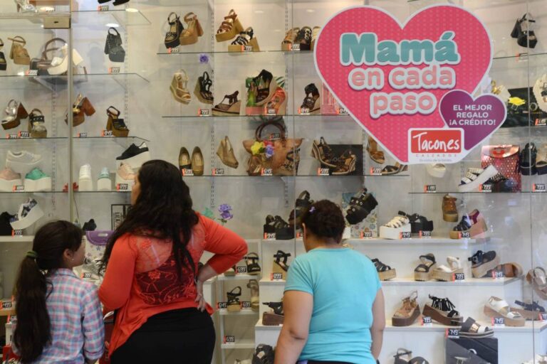 Ventas por el Día de Madre bajaron 3,2% interanual