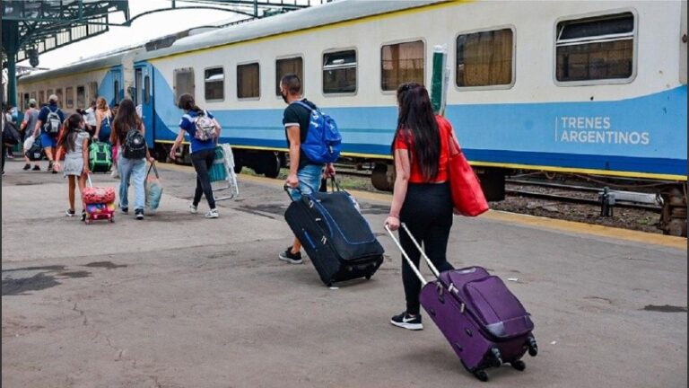 Empieza la venta de pasajes de trenes de larga distancia para diciembre, enero y febrero