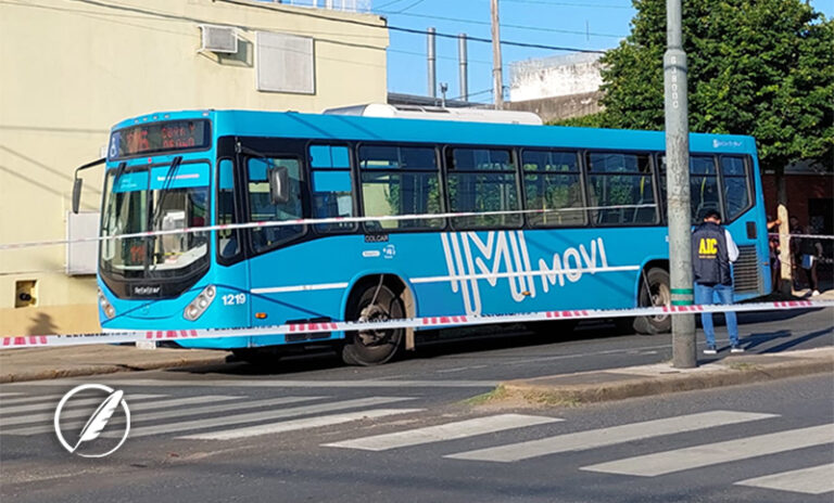 Crimen del chofer: lunes sin colectivos hasta entrada la tarde