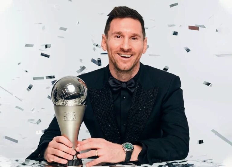 Messi ganó el premio The Best por tercera vez en su carrera