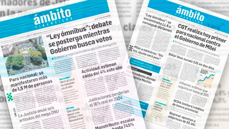 Fin de una etapa: el diario Ámbito Financiero dejará de publicar su edición en papel