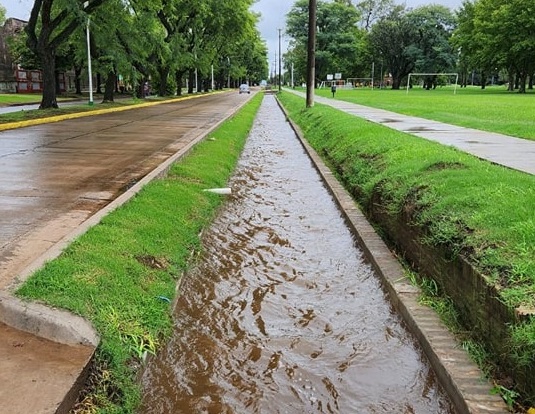 San Jerónimo Sud: impacto positivo de las obras hídricas en la localidad tras el fuerte temporal