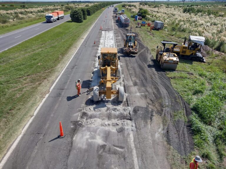 Provincia continúa reparando la Autopista Rosario – Santa Fe