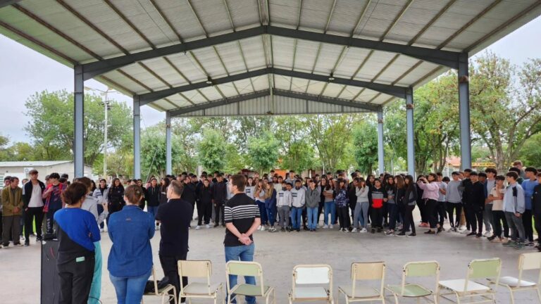 San Jerónimo Sud: talleres sobre cuidados y derechos para estudiantes