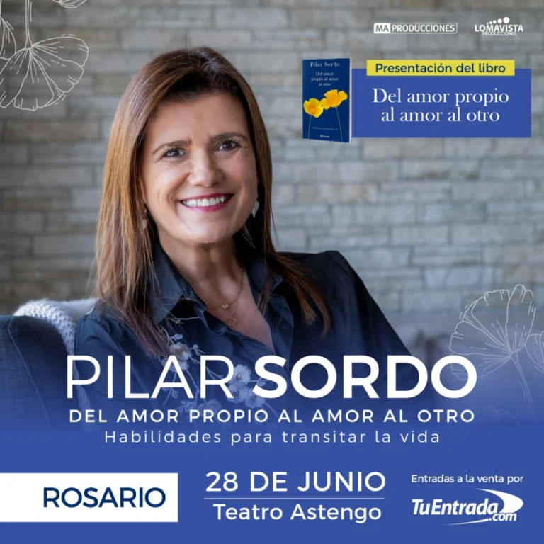 #PilarSordo en Rosario