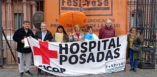 En contra de los despidos en el Estado, Fesprosa concentra este jueves en Plaza de Mayo