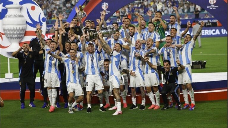 Argentina se consagró bicampeón de la Copa América