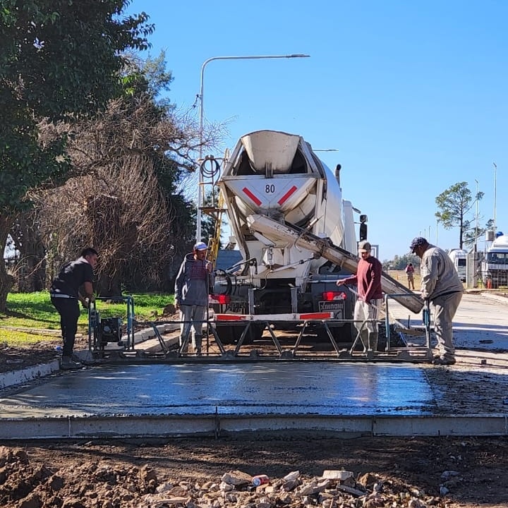 San Jerónimo Sud suma obras de infraestructuras