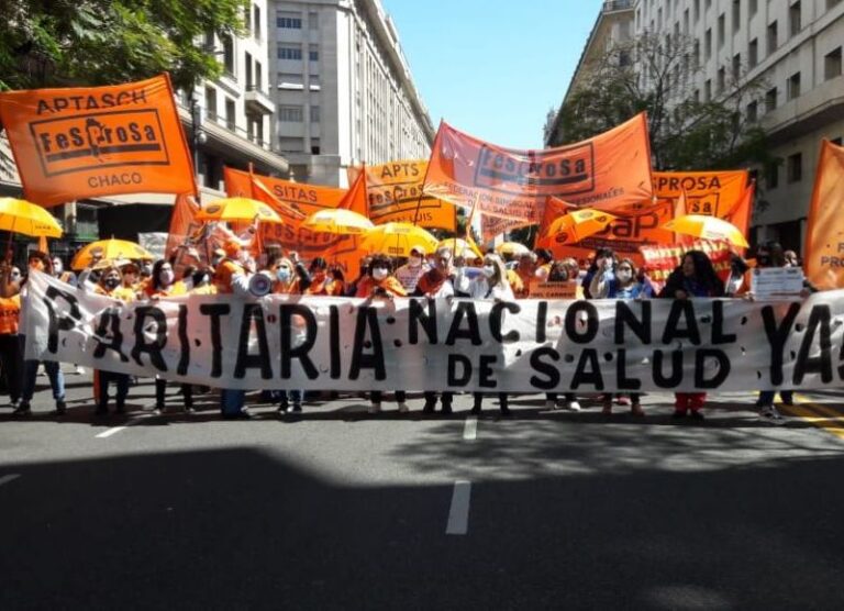 Fesprosa se une a la jornada de protesta convocada por el Frente de Gremios Estatales