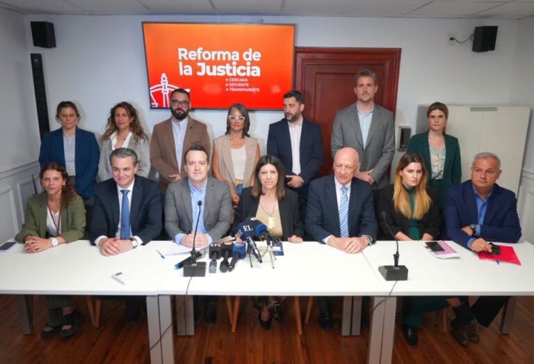 El socialismo presentó su proyecto de reforma judicial