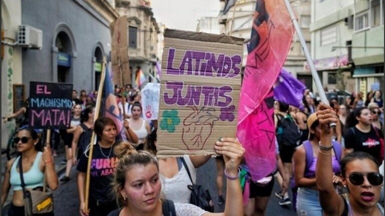 Mujeres y disidencias vuelven a marchar contra la violencia machista