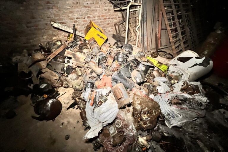 La Municipalidad clausuró 80 chatarrerías durante el año en 121 operativos de inspección