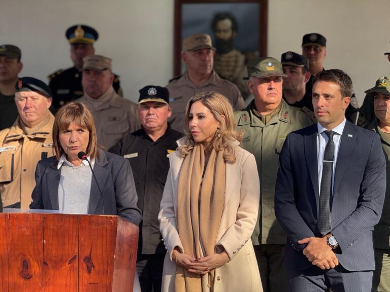 Bullrich presentó al FBI Argentino y respaldó a Juan Pedro Aleart para las elecciones en Rosario
